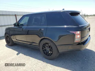 2016 Land Rover Range Rover with VIN SALGR2VF1GA278142, listed as a Copart auction lot 59816105 with 107,147 mi miles and Clean title. Bid and sale history available at DreamBid. Image 2.