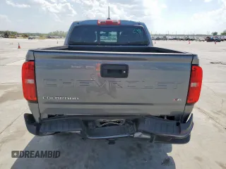 2022 Chevrolet Colorado 2WD Z71 with VIN 1GCGSDEN8N1217141, listed as a Copart auction lot 50622635 with 25,531 mi miles and Salvage title. Bid and sale history available at DreamBid. Image 4.