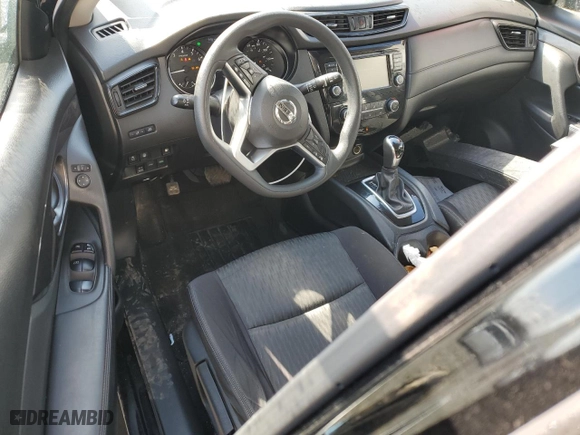 2020 Nissan Rogue SV with VIN JN8AT2MV0LW134400, listed as a Copart auction lot 52000415 with 76,332 mi miles and Salvage Title. Bid and sale history available at carsss.com. Image 8.