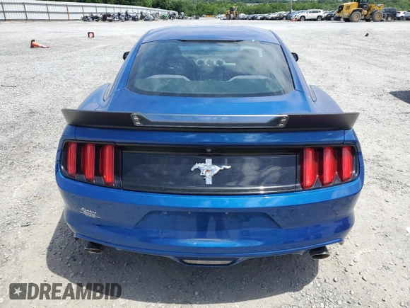 2017 Ford Mustang V6 with VIN 1FA6P8AM2H5301038, listed as a Copart auction lot 57375185 with 61,158 mi miles and Salvage title. Bid and sale history available at DreamBid. Image 6.