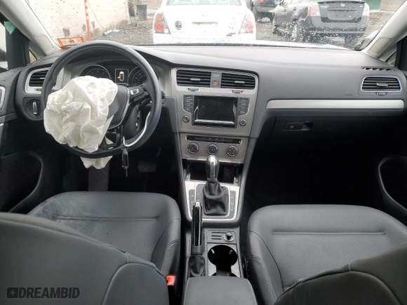 2015 Volkswagen Golf TSI S with VIN 3VW217AU2FM011505, listed as a Copart auction lot 45637273 with 35,884 mi miles. Bid and sale history available at carsss.com. Image 8.