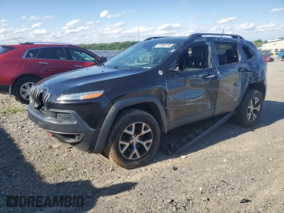 2014 Jeep Cherokee Trailhawk с VIN 1C4PJMBS4EW111401, выставлен на аукционе Copart как лот 57998735 с пробегом Не указан миль и Списание • Salvage title. История ставок и продаж доступна на DreamBid. Изображение 1.