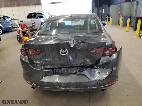 2020 Mazda Mazda3 Sedan Premium Package with VIN JM1BPAEM1L1169495, listed as a Copart auction lot 41499405 with 54,059 mi miles and Salvage Title. Bid and sale history available at carsss.com. Image 6.