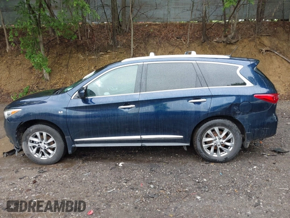 2015 Infiniti QX60 with VIN 5N1AL0MM5FC535725, listed as a IAAI auction lot 42240578 with 100,356 mi miles and . Bid and sale history available at DreamBid. Image 14.
