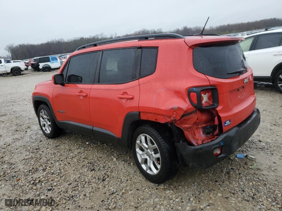 2015 Jeep Renegade Latitude with VIN ZACCJABT7FPB35728, listed as a Copart auction lot 45266065 with 94,742 mi miles and Clean Title. Bid and sale history available at carsss.com. Image 2.