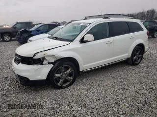 2016 Dodge Journey Crossroad z VIN 3C4PDCGG7GT220580, wystawiony jako Copart lot #77991324 z przebiegiem 156 202 mil mil oraz Czysty tytuł • Clean title. Historia ofert i sprzedaży dostępna na DreamBid. Obrazek 1.