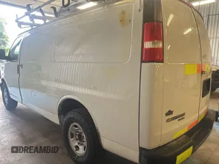 2013 Chevrolet Express Cargo with VIN 1GCWGFCA4D1142736, listed as a IAAI auction lot 42854305 with 128,585 mi miles and . Bid and sale history available at DreamBid. Image 23.