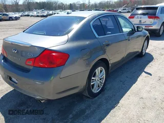 2011 Infiniti G37 x with VIN JN1CV6AR3BM406609, listed as a IAAI auction lot 41954319 with 191,567 mi miles. Bid and sale history available at carsss.com. Image 3.