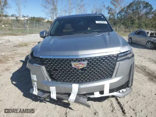 2023 Cadillac Escalade 4WD Premium Luxury with VIN 1GYS4BKL6PR205287, listed as a Copart auction lot 76649904 with 60,033 mi miles and Non Repairable. Bid and sale history available at carsss.com. Image 5.