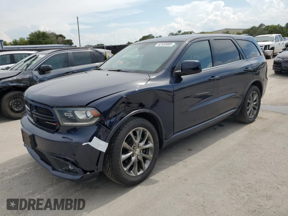 2014 Dodge Durango SXT with VIN 1C4RDHAG8EC520233, listed as a Copart auction lot 62555885 with 47,277 mi miles and Salvage title. Bid and sale history available at DreamBid. Image 1.