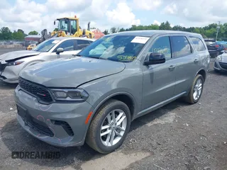 2025 Dodge Durango GT with VIN 1C4RDJDG4SC535889, listed as a IAAI auction lot 42420731 with 2,572 mi miles and . Bid and sale history available at DreamBid. Image 17.