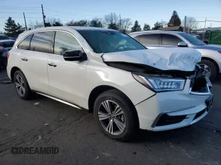2017 Acura MDX with VIN 5J8YD4H3XHL003903, listed as a Copart auction lot 85046164 with 129,268 mi miles and Salvage Title. Bid and sale history available at carsss.com. Image 4.