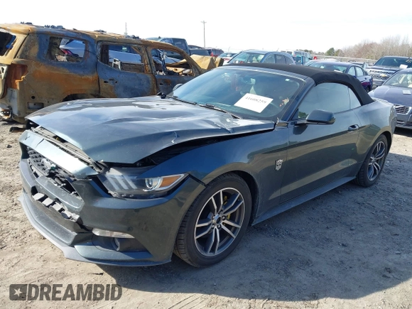 2015 Ford Mustang EcoBoost Premium with VIN 1FATP8UH5F5360986, listed as a IAAI auction lot 41608259 with 101,288 mi miles and . Bid and sale history available at DreamBid. Image 2.
