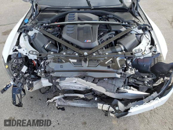 2024 BMW M4 Competition xDrive with VIN WBS43AZ00RCP40783, listed as a Copart auction lot 45813225 with 8,095 mi miles and Salvage Title. Bid and sale history available at carsss.com. Image 12.
