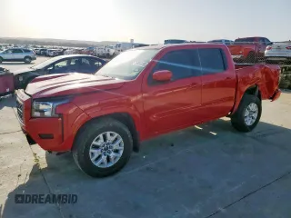 2022 Nissan Frontier SV with VIN 1N6ED1EJ9NN686466, listed as a Copart auction lot 50003415 with 12,238 mi miles and Salvage Title. Bid and sale history available at carsss.com. Image 1.