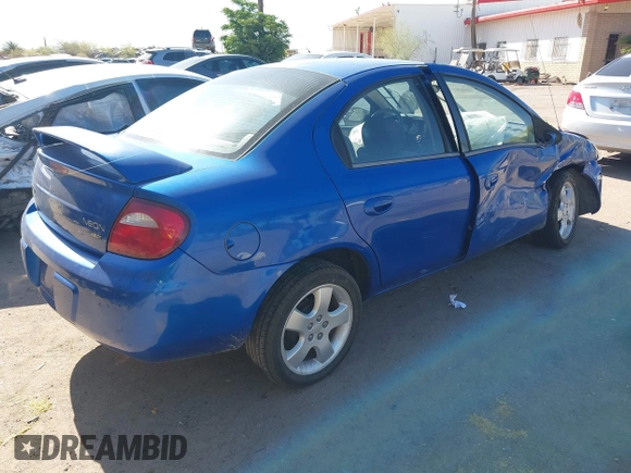 2005 Dodge Neon SXT with VIN 1B3ES56CX5D199994, listed as a IAAI auction lot 42126716 with 187,579 mi miles and . Bid and sale history available at carsss.com. Image 4.