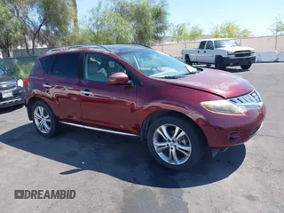 2009 Nissan Murano SL with VIN JN8AZ18W89W138151, listed as a IAAI auction lot 42053921 with 98,498 mi miles and . Bid and sale history available at DreamBid. Image 1.