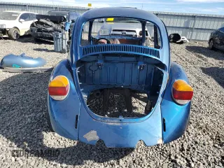 1973 Volkswagen Beetle with VIN 1332477215, listed as a Copart auction lot 77263164 with Not Provided miles and Salvage Title. Bid and sale history available at DreamBid. Image 6.