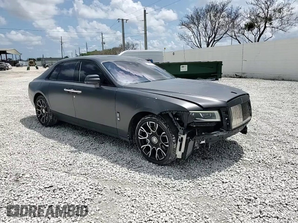 2022 Rolls-Royce Ghost Black Badge z VIN SCATD6C06NU212795, wystawiony jako Copart lot #51824115 z przebiegiem 8259 mil mil oraz Szkody całkowita. Historia ofert i sprzedaży dostępna na DreamBid. Obrazek 14.