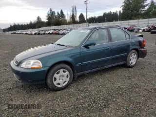 1998 Honda Civic EX with VIN JHMEJ8645WS002768, listed as a Copart auction lot 50906035 with 175,220 mi miles and Salvage Title. Bid and sale history available at carsss.com. Image 1.