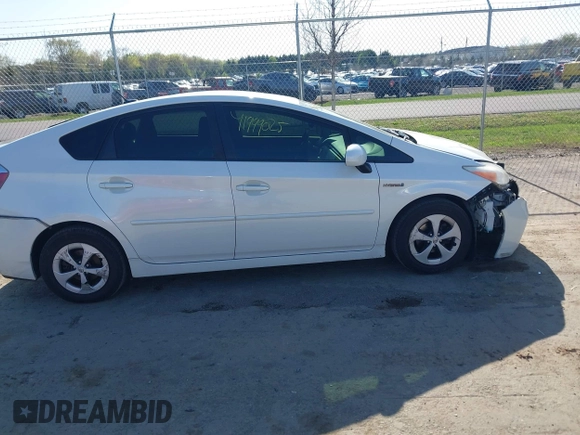 2012 Toyota Prius One with VIN JTDKN3DU9C5456689, listed as a IAAI auction lot 41999025 with 168,690 mi miles and . Bid and sale history available at DreamBid. Image 13.