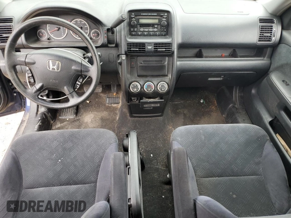 2005 Honda CR-V EX with VIN JHLRD78815C012648, listed as a Copart auction lot 57582485 with 290,300 mi miles and Clean Title. Bid and sale history available at DreamBid. Image 8.