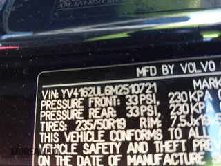 2021 Volvo XC40 Inscription с VIN YV4162UL6M2510721, выставлен на аукционе IAAI как лот 41646373 с пробегом 39 370 миль миль и . История ставок и продаж доступна на DreamBid. Изображение 9.