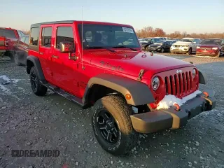 2018 Jeep Wrangler Unlimited Sport S with VIN 1C4BJWDG1JL816411, listed as a Copart auction lot 82702914 with 37,092 mi miles and Salvage Title. Bid and sale history available at DreamBid. Image 13.