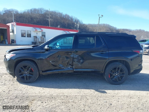 2018 Chevrolet Traverse Premier with VIN 1GNEVJKW7JJ162211, listed as a IAAI auction lot 41842925 with 84,590 mi miles. Bid and sale history available at carsss.com. Image 14.