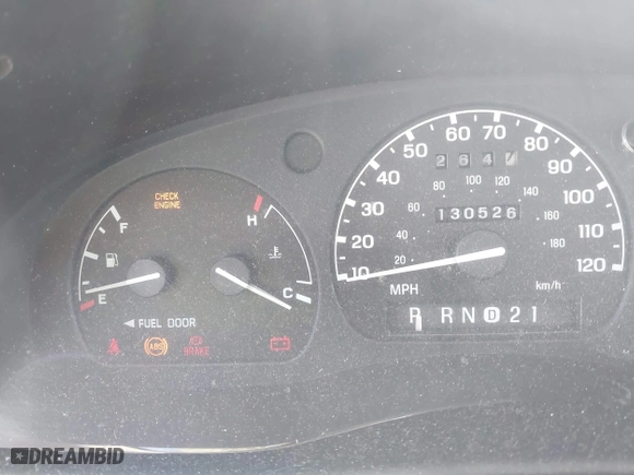 1999 Ford Ranger XL with VIN 1FTYR14V4XTB04343, listed as a IAAI auction lot 41794292 with 130,526 mi miles. Bid and sale history available at carsss.com. Image 7.