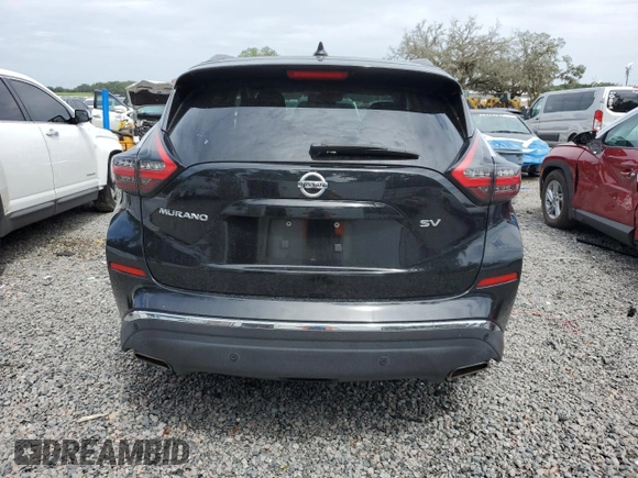 2020 Nissan Murano SV with VIN 5N1AZ2BJ9LN140420, listed as a Copart auction lot 62720055 with Not provided miles and Salvage title. Bid and sale history available at DreamBid. Image 6.