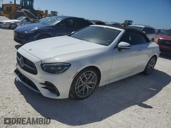 2021 Mercedes-Benz E 450 with VIN W1K1K5JB3MF145957, listed as a Copart auction lot 76880984 with Not provided miles and Non repairable. Bid and sale history available at DreamBid. Image 1.