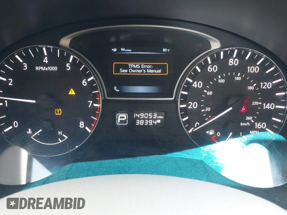 2013 Nissan Altima SL z VIN 1N4BL3AP3DC237539, wystawiony jako IAAI lot #42541516 z przebiegiem 149 053 mil mil oraz . Historia ofert i sprzedaży dostępna na DreamBid. Obrazek 7.