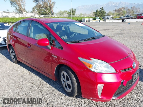 2015 Toyota Prius Four with VIN JTDKN3DU4F1984801, listed as a IAAI auction lot 41987017 with 79,183 mi miles. Bid and sale history available at carsss.com. Image 1.