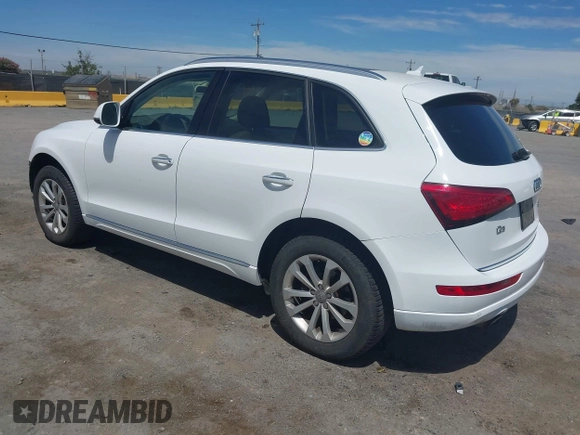 2016 Audi Q5 Premium Plus with VIN WA1L2AFP5GA129934, listed as a IAAI auction lot 42625281 with 93,521 mi miles and . Bid and sale history available at DreamBid. Image 3.