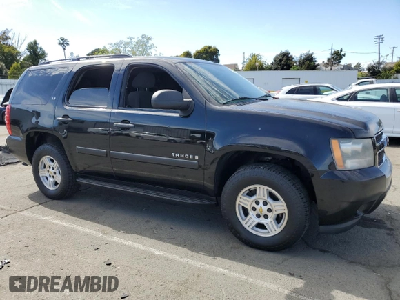 2008 Chevrolet Tahoe 3LT with VIN 1GNFC13058J219035, listed as a Copart auction lot 52613825 with 151,270 mi miles and Salvage title. Bid and sale history available at DreamBid. Image 4.