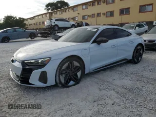 2024 Audi RS e-tron GT z VIN WAUBHBFW1R7901503, wystawiony jako Copart lot #55103895 z przebiegiem 6 222 mil mil oraz Szkoda całkowita • Salvage title. Historia ofert i sprzedaży dostępna na DreamBid. Obrazek 1.