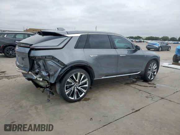 2023 Cadillac LYRIQ RWD Luxury z VIN 1GYKPMRK7PZ000805, wystawiony jako Copart lot #59610415 z przebiegiem 17 099 mil mil oraz Szkoda całkowita • Salvage title. Historia ofert i sprzedaży dostępna na DreamBid. Obrazek 3.