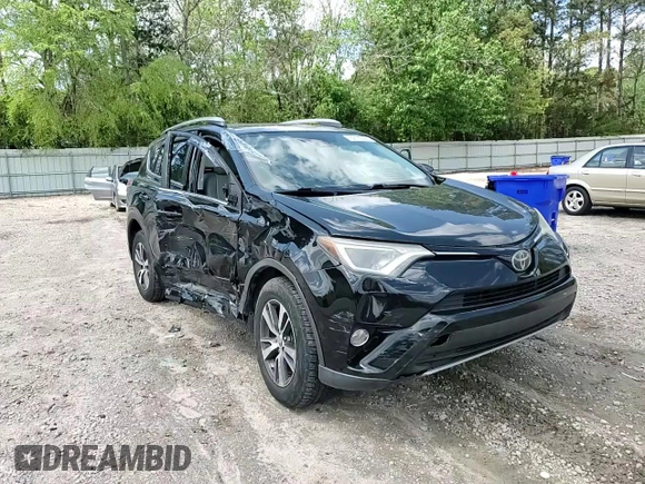 2018 Toyota RAV4 XLE with VIN 2T3RFREV7JW697470, listed as a Copart auction lot 52192305 with 109,420 mi miles and Salvage Title. Bid and sale history available at carsss.com. Image 12.