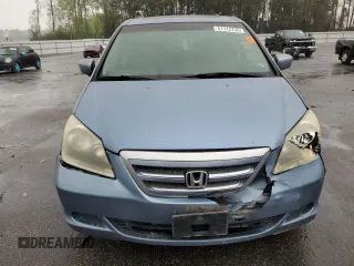 2005 Honda Odyssey EX-L with VIN 5FNRL38645B060123, listed as a Copart auction lot 51112735 with 227,247 mi miles and Salvage Title. Bid and sale history available at carsss.com. Image 5.