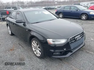 2014 Audi A4 Premium with VIN WAUBFAFL9EN019247, listed as a IAAI auction lot 41790398 with 142,248 mi miles. Bid and sale history available at carsss.com. Image 1.
