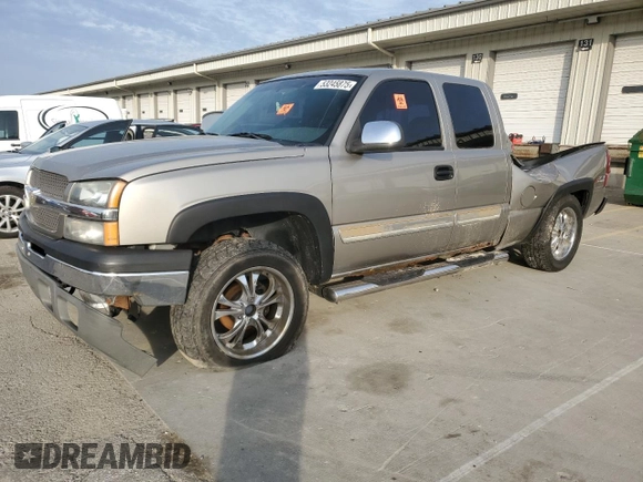 2003 Chevrolet Silverado 1500 LT with VIN 1GCEK19T93E133477, listed as a Copart auction lot 53245875 with 195,546 mi miles and Salvage Title. Bid and sale history available at DreamBid. Image 1.