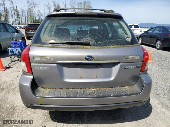 2008 Subaru Outback (Natl) with VIN 4S4BP60C287341867, listed as a Copart auction lot 53346275 with 210,189 mi miles and Clean Title. Bid and sale history available at carsss.com. Image 6.