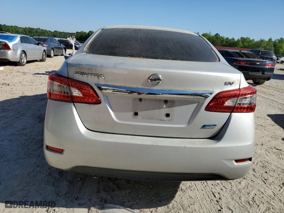 2014 Nissan Sentra SV with VIN 3N1AB7AP3EL659755, listed as a Copart auction lot 53167555 with 146,674 mi miles and Clean Title. Bid and sale history available at carsss.com. Image 6.