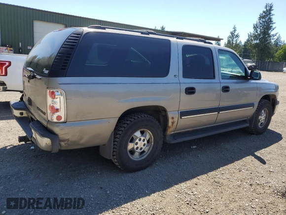 2001 Chevrolet Suburban LS with VIN 1GNFK16T91J309528, listed as a Copart auction lot 58804824 with 197,608 mi miles and Salvage Title. Bid and sale history available at carsss.com. Image 3.