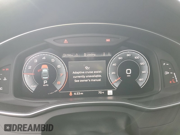 2019 Audi A6 Premium Plus with VIN WAUE8AF2XKN127337, listed as a Copart auction lot 44527784 with 16,157 mi miles. Bid and sale history available at carsss.com. Image 9.