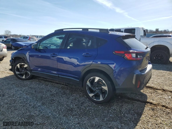2024 Subaru Crosstrek Limited with VIN 4S4GUHM68R3707869, listed as a Copart auction lot 44650275 with 15,069 mi miles and Salvage Title. Bid and sale history available at carsss.com. Image 2.