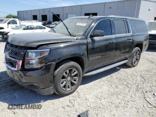 2018 Chevrolet Suburban LT with VIN 1GNSCHKC1JR249403, listed as a Copart auction lot 50319795 with 150,391 mi miles and Salvage Title. Bid and sale history available at carsss.com. Image 1.