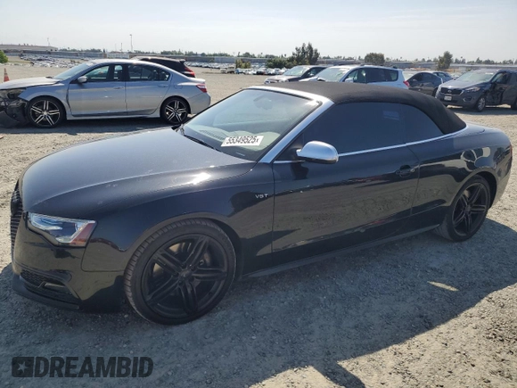 2013 Audi S5 Premium Plus z VIN WAUCGAFH2DN015567, wystawiony jako Copart lot #55349525 z przebiegiem 71 418 mil mil oraz Szkoda całkowita • Salvage title. Historia ofert i sprzedaży dostępna na DreamBid. Obrazek 1.