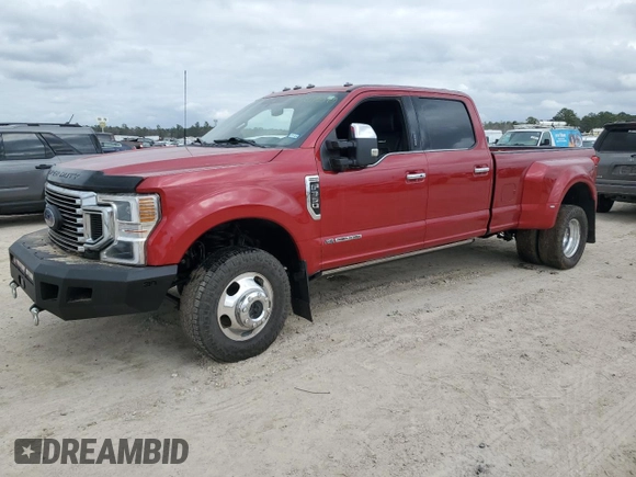 2022 Ford F-350 XL with VIN 1FT8W3DT7NED60044, listed as a Copart auction lot 42649375 with Not Provided miles and Salvage Title. Bid and sale history available at DreamBid. Image 1.